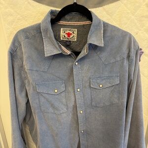 Desert Son Corduroy Western Shirt - size L
